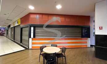 Imagem: Loja 32m² mezanino, praça de alimentação