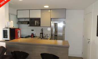 Imagem 2: Apartamento mobiliado ao lado do SHOPPING 50 metros (área útil) 1 Dormitório (2 banheir