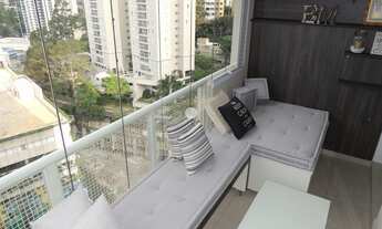 Imagem 7: Apartamento mobiliado ao lado do SHOPPING 50 metros (área útil) 1 Dormitório (2 banheir