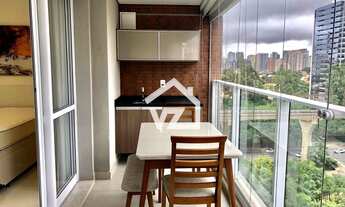 Imagem 4: Apartamento residencial para Locação mobiliado Cidade Monções, São Paulo 1 dormitório send