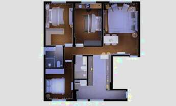 Imagem 5: Venda de Apartamento de 3 Quartos com Suíte em Pinheiros, São Paulo - 103m², 1 Vaga de Gar