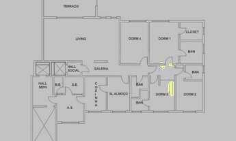 Imagem 3: Imperdível oportunidade: Apartamento à venda em Moema, São Paulo-SP, com 4 quartos, 3 suít