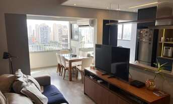Imagem 4: Apartamento à venda no Brooklin, São Paulo-SP: 1 quarto, 1 suíte, 2 salas, 2 banheiros, 1