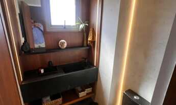 Imagem 3: Apartamento à venda no Brooklin, São Paulo-SP: 1 quarto, 1 suíte, 2 salas, 2 banheiros, 1