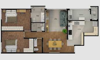 Imagem 3: Imperdível! Apartamento à venda em Higienópolis, São Paulo-SP: 2 quartos, 1 suíte, 2 salas