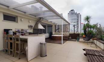 Imagem 2: Cobertura de luxo à venda em São Paulo-SP, bairro Campo Belo 2 quartos, 1 suíte, 4 banhei