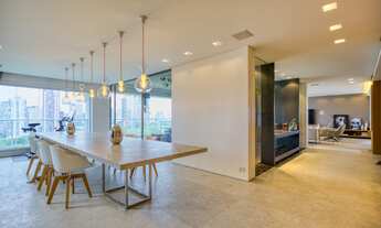 Imagem 3: Luxuoso apartamento de 3 quartos e 3 suites no Alto de Pinheiros, São Paulo-SP: 4 salas, 5