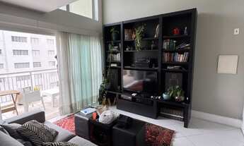 Imagem 3: Apartamento de Luxo na Vila Nova Conceição: 1 quarto, 1 suíte, 2 salas, 2 banheiros, 2 vag