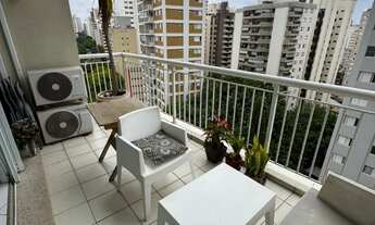 Imagem 4: Apartamento de Luxo na Vila Nova Conceição: 1 quarto, 1 suíte, 2 salas, 2 banheiros, 2 vag