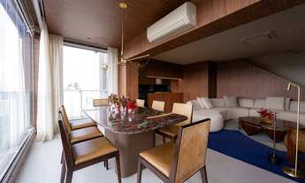 Imagem 5: Luxuoso apartamento à venda no Campo Belo, São Paulo-SP: 1 quarto, 1 suíte, 4 banheiros, 3