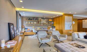 Imagem 7: Luxuoso apartamento de 3 quartos e 3 suites no Alto de Pinheiros, São Paulo-SP: 4 salas, 5