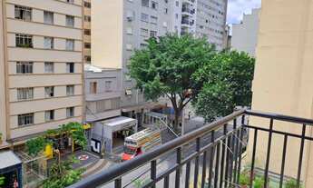 Imagem 2: Apartamento à venda em São Paulo-SP, no bairro Higienópolis. Com 1 quarto, 1 suíte, 2 sala