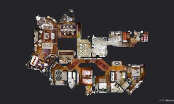 Imagem 7: Apartamento de alto padrão à venda em São Paulo-SP, no Campo Belo: 4 quartos, 2 suítes, 4