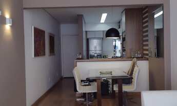 Imagem 3: Apartamento com 2 dormitórios sendo 1 suíte muito bem decorado com quintal e churrasqueira