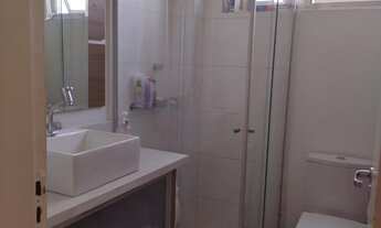 Imagem 7: Apartamento com 2 dormitórios sendo 1 suíte muito bem decorado com quintal e churrasqueira