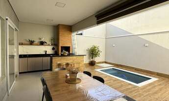 Imagem 4: Casa em Condomínio de Luxo em Indaiatuba-SP 3 Quartos 1 Suíte 2 Salas 3 Banheiros 2 V