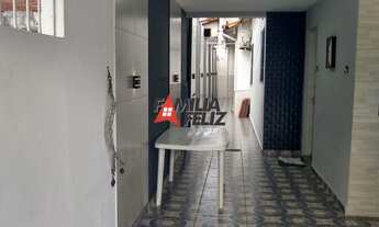 Imagem 2: Casa geminada, PORTEIRA FECHADA, para venda em Praia Grande, Solemar, zona 02