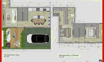 Imagem 3: Lançamento - Casa de 101 m2 com 2 suítes para venda no Centro de Imbituba/SC, pertinho da