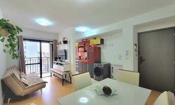 Imagem 2: Apartamento Studio de 44m2 com 1 vaga e lazer comleto à venda Bairro Campestre em Santo An