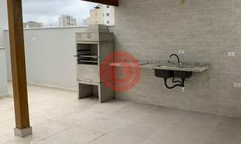 Imagem: Cobertura duplex nova com churrasqueira