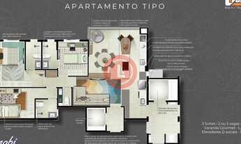 Imagem 2: Imperdível: lançamento de apartamento de luxo com 3 Quartos e 3 Suítes em Santo Antônio, S