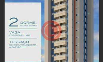 Imagem 1: Apartamento à venda em Santo André-SP, bairro Campestre: 2 quartos, 1 suíte, 2 salas, 2 ba