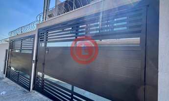 Imagem 2: Sobrado novo para locação em Santo André-SP com 96m2, 2 quartos sendo 2 suítes, 2 salas e