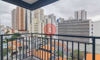 Imagem 5: Apartamento Studio de 44m2 com 1 vaga e lazer completo à venda Bairro Campestre em Santo A