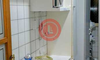 Imagem 5: Apartamento de 50m2 com 2 quartos, sala 2 ambientes, cozinha e área de serviço e com 1 vag