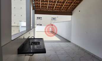 Imagem 2: Cobertura de 163m2 nova, com elevador, para venda. Possui 3 quartos, 1 suíte e 2 vagas par