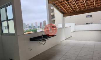 Imagem 2: Cobertura de 145m2 nova, com elevador, para venda. Possui 3 quartos, 1 suíte e 2 vagas par