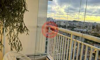 Imagem 2: Apartamento à venda com 2 quartos, 1 suíte e 2 vagas de garagem no Campestre em Santo Andr