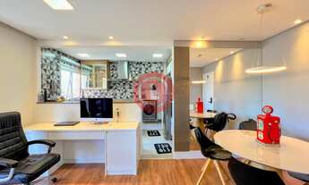 Imagem: Apartamento de 86m2 com 2 quartos (sala