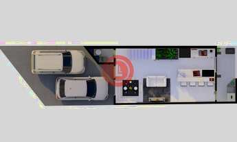 Imagem 4: Sobrado triplex 3 dormitórios com suíte, novo, para venda na Vila Curuçá em Santo André/SP