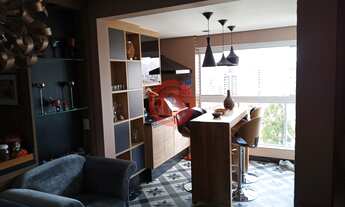 Imagem 2: Apartamento Santo Andre Vila Bastos com planta moderna para venda com 89 m² varanda gourme