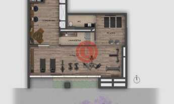 Imagem 5: Apartamento à venda na Vila Nova Conceição, São Paulo-SP: 1 quarto, 1 suíte, 1 sala, 1 ban