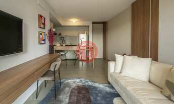 Imagem 2: Oportunidade única em Moema: Apartamento à venda com 1 quarto, 1 sala, 1 banheiro e 53,70