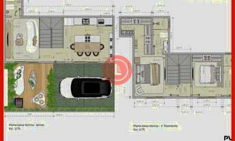 Imagem 3: Lançamento - Casa de 101 m2 com 2 suítes para venda no Centro de Imbituba/SC, pertinho da
