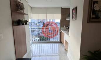 Imagem 2: Apartamento para venda com 2 quartos sendo 2 suítes, varanda gourmet, ar condicionado e 2