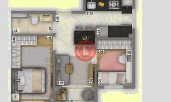 Imagem 5: Apartamento para locação em São Paulo - Vila São José (Ipiranga) 2 quartos, 1 sala, 1 ban