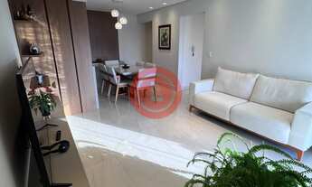 Imagem 3: Apartamento para venda com 2 quartos sendo 2 suítes, varanda gourmet, ar condicionado e 2