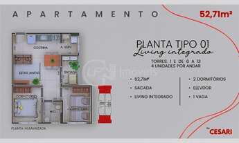 Imagem 6: Apto com 2 quartos - Região da Orla