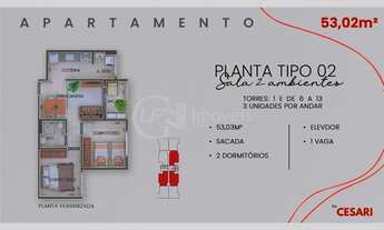 Imagem 7: Apto com 2 quartos - Região da Orla