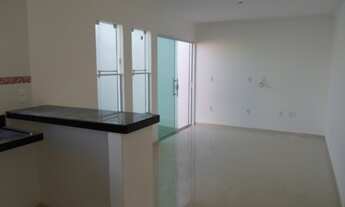 Imagem 7: Casa Linear composta por: 2 quartos, sendo 01 suite, Sala de estar e jantar, Banheiro Soc