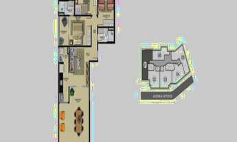 Imagem 7: Apartamento com com 3 quartos e 2 suítes financiamento próprio no Edifico Art Life a venda