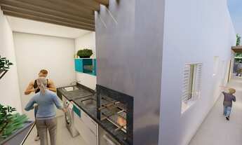 Imagem 2: Casa térrea - 67 metros com 2 dormitórios sendo 1 suíte, 1 vaga- Coração de Jesus- Jaguar