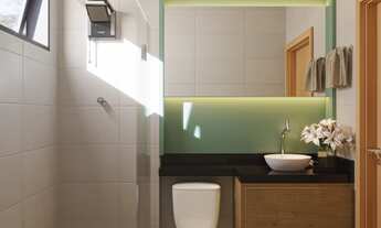 Imagem 4: Apartamento à Venda com 2 quartos, suíte, 2 vagas, 64m2 e Varanda Gourmet no Roosevelt em