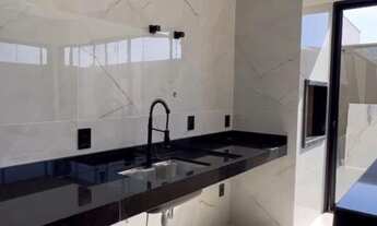 Imagem 4: Casa Moderna 3 quartos com Pé Direito Alto e Área Gourmet no bairro Quinta Umuarama em Ube