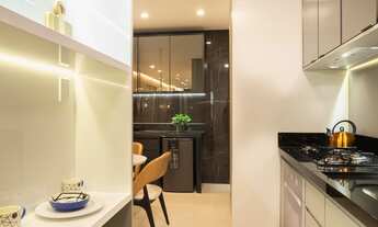 Imagem 6: Apartamento Pronto para Morar com 2 quartos, sendo 1 suíte; Varanda Gourmet; Área de Lazer