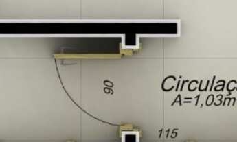 Imagem 4: Apartamento 2 quartos com suíte Bairro Santa Mônica 52m2